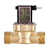 1/2 "AC 220V Elettrovalvola magnetica per elettrovalvola in ottone normalmente chiusa per lavatrice, distributore d'acqua e irrigazione a spruzzo da ...