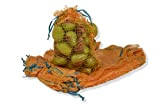 1 confezione (100 pezzi), 10kg, 37 x 59 cm, sacchi per patate, per frutta e verdura, in rete, per cipolla, ...