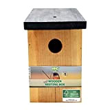 1 x Handy Home and Garden Nido di Uccello/Casa per Uccelli in Legno Trattato a Pressione per Uccelli Selvatici e ...