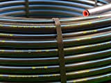 100 m tubo irrigazione Tubo in polietilene LD PN 10 � 32 x 5,4 Nero