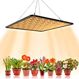 1000W Lampada per piante da interno, Lampada led coltivazione indoor con gancio, luce per piante a spettro completo per Grow ...