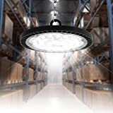 100W UFO Faretto LED, 10000LM LED Industriale Faretto, IP65 Lampada da Officina, Interni Industriale LED Luce Bianca 6000K Faretto per ...
