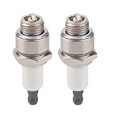 2 candele di accensione RJ19LM Spark Plug compatibile per Briggs & Stratton 796112 802592 5095K Champion J19LM