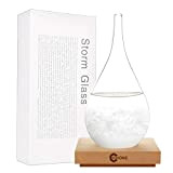 3DHOME Stazioni meteorologiche Glass Storm Previsioni meteorologiche Previsioni Meteo Creative Nordic Style Decorative Weather Glass (Large)