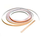 5 mm 10 mm 20 mm x 25 m di nastro adesivo di rame anti-lumache: rame Slug Lumaca barriera 5mm (W) x 25m (L)