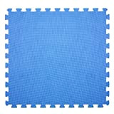 6x Tappetino blu 60x60cm fondo piscina protezione antiscivolo fondale 43871