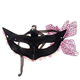 ACWERT Costume Cane Carnevale Festa per Maschera PK Mask Maschera Lattice Vecchio (Pink, One Size)