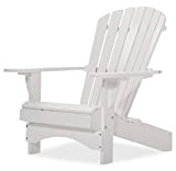 Adirondack Chair"Comfort" de luxe in bianco