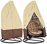 Agility Copertura per sedia da giardino per sedia a forma di uovo, copertura impermeabile contro i raggi UV/vento, copertura protettiva ...