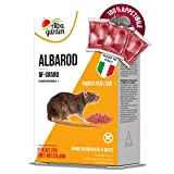 Albagarden - Albarod BF Veleno Per Topi Professionale, Esca Topicida In Grani Rosso x 150 Gr Ratticida Potente Per Topo ...