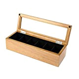 Alien Storehouse Luxury Wood Watch Box 6-Slot Watches Storage Box Jewels Display Case #24