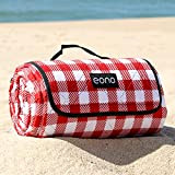 Amazon Brand – Eono Classic Coperta da picnic 200 x 200 cm portatile grande tappetino da picnic all'aperto impermeabile tappetino ...