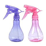 Amuse-MIUMIU, 2 flaconi spray vuoti da 250 ml, in plastica, con testina a spruzzo regolabile, riutilizzabile effetto nebulizzatore, per piante, ...