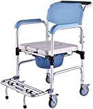 Anself Comfort Comoda Sedia Camera da Letto | Regolabile in Altezza | per Anziani, portatori di Handicap e disabili, Servizi igienici