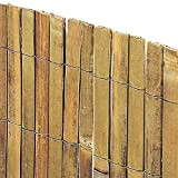 ARELLA bambù per RECINZIONI A Canna SPACCATA Varie Misure (Altezza 1,5 Metri x Larghezza 3 Metri)