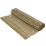 Arella Mezza Canna in bamboo per Recinzioni Coperture Divisori Ombreggiante 100x300cm EV