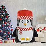 ARVALOLET Palloncini natalizi in pellicola di alluminio, a forma di Babbo Natale con pinguino, alce e elio, decorazione natalizia