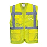 Athens MeshAir Executive Vest - Color: Yellow - Talla: XSmall