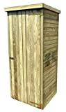 AVANTI TRENDSTORE - Cassino - Casetta da Giardino per Gli Attrezzi in Legno di Pino impregnato. Dimensioni Lap 80x185x73 cm
