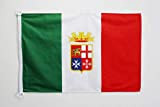 AZ FLAG Bandiera Italia Marina Militare 150x90cm - Bandiera Italiana NAVALE 90 x 150 cm Speciale Esterno