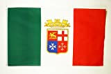 AZ FLAG Bandiera Italia Marina Militare 150x90cm - Bandiera Italiana NAVALE 90 x 150 cm