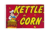 AZ FLAG Bandiera Kettle Corn 90x60cm - Bandiera Pop Corn 60 x 90 cm