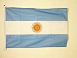 AZ FLAG Bandiera NAVALE Argentina 45x30cm - Bandiera MARITIMA Argentina 30 x 45 cm Speciale nautismo
