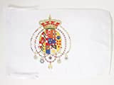 AZ FLAG Bandiera Regno delle Due SICILIE 1816 45x30cm - BANDIERINA SICILIANA - Italia 30 x 45 cm cordicelle