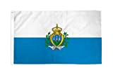 AZ FLAG Bandiera San Marino 150x90cm - Bandiera SAMMARINESE 90 x 150 cm
