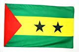 AZ FLAG Bandiera SÃO TOMÉ E PRÍNCIPE 150x90cm - Bandiera Africana 90 x 150 cm
