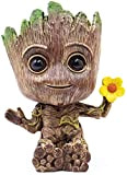 Baby Groot - Vaso a forma di Portapenne creativo per piante grasse e cactus, vaso per piante, per casa, ufficio, ...
