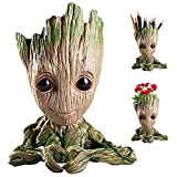 Baby Groot Vaso di Fiori, Baby Groot Action Figures Fashion Guardians of The Galaxy Flowerpot Baby Cute Model Toy Pen ...