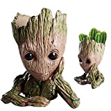 Baby Groot Vaso di Fiori, Baby Groot Action Figures Fashion Guardians of The Galaxy Flowerpot Baby Cute Model Toy Pen ...