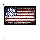 Bandiera All'Aperto 2° Emendamento Flags 1791 Secondo Emendamento Vintage American Bandiera Pirati Multicolore Bandiera di Benvenuto Durevole Bandiera Decorativa per ...