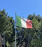 Bandiera Italia cm150x225 da Esterno Tessuto Pesante Stamina Nautica di 220gr. m² | NS Bandiere