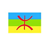 Bandiera nazionale Berbero bandiera Nord Africa Bandiera 90* 150cm