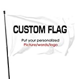 Bandiera personalizzata Stampa il tuo Logo/Design/Parole Bandiera personalizzata su un lato 3x5 Piede Bandiere Personalizzate