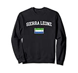 Bandiera Sierra Leone Vintage Serra origini Leonesse Felpa