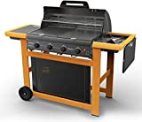BARBECUE A GAS ADELAIDE 4 WOODY DLX 1 PZ