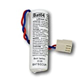 BATSÉCUR - BAT04, batteria al litio compatibile Batli04, D8903, LI04, MGL956439 DAITEM Hager 3.6 V 2 Ah - 3,6 V ...