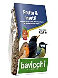 Bavicchi - Pastoncino Morbido Frutta e Insetti per Uccellini Selvatici - 1 kg