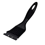 BBQ Grate Scraper Bristle Steel Stainless Cleaner Grill Cleaning Brush Kitchen，Dining & Bar (White)