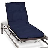 Beautissu Cuscino per lettini Prendisole e sedie a Sdraio Flair RL - 190x60x8cm - Ideale in Spiaggia, Giardino, Balcone - ...