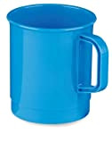Bicchiere di Carta 275 ml, bicchieri di carta, ideale per campo (colore blu)