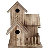 Birdhouse in Legno per Esterni Hanging Garden Bird Nesting Box Bird House
