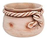 Biscottini vasi da esterno Made in Italy | Vaso terracotta lavorato a mano | Vasi per piante da esterno 36 ...