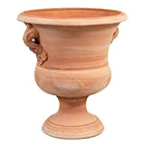 Biscottini Vasi terracotta grandi da esterno 53x47x47 cm Made in Italy | Vasi per piante grandi artigianali | Vaso terracotta ...