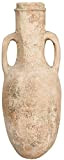 Biscottini Vaso terracotta toscana 53x28x28 cm | Vasi terracotta grandi fatti a mano | Anfore da giardino decorative e funzionali