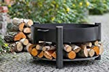 BlackOrange - Braciere Wood-Stock con diametro di 80 cm