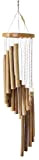 Budawi®, Scacciapensieri in bambù a forma di spirale, campane di bambù scacciaspiriti